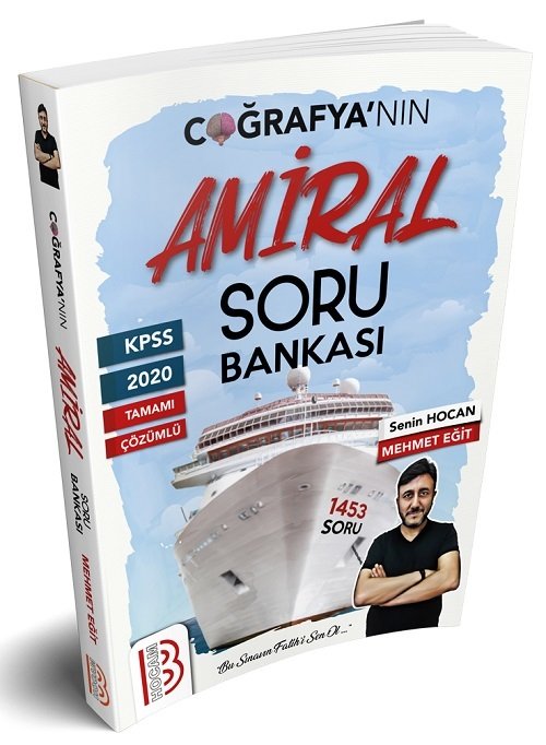 Benim Hocam 2020 KPSS Coğrafyanın Amiral Soru Bankası Çözümlü Mehmet Eğit Benim Hocam Yayınları