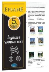 Efsane 5. Sınıf İngilizce Yaprak Test Efsane Yayınları