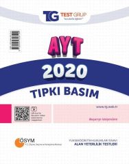 Test Grup YKS AYT 2020 Tıpkı Basım Çıkmış Sorular Test Grup