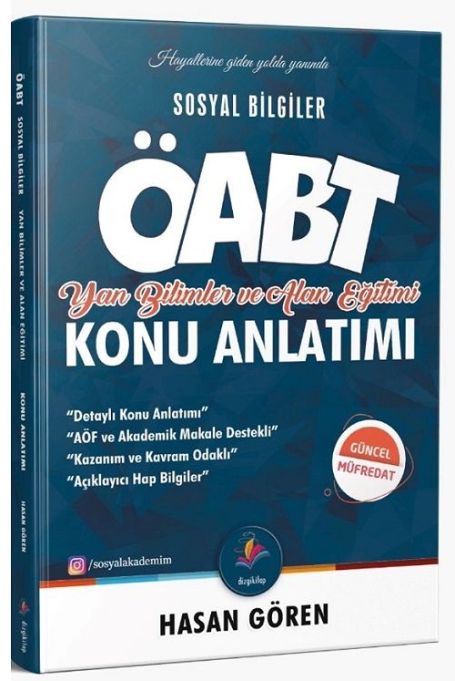 Dizgi Kitap ÖABT Sosyal Bilgiler Öğretmenliği Konu Anlatımı - Hasan Gören Dizgi Kitap Yayınları