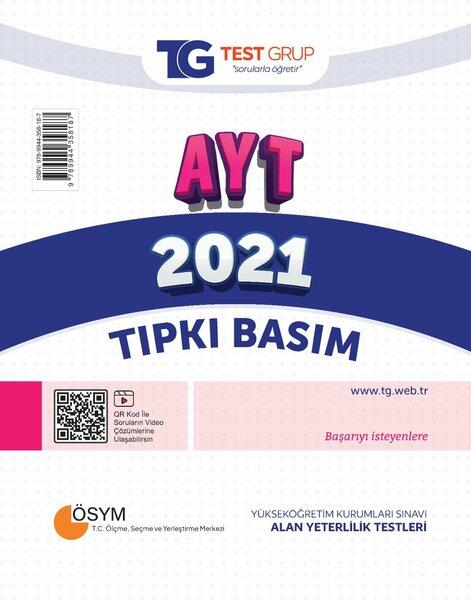 Test Grup YKS AYT 2021 Tıpkı Basım Çıkmış Sorular Test Grup