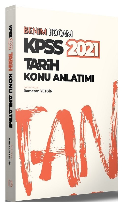 Benim Hocam 2021 KPSS Tarih Konu Anlatımı - Ramazan Yetgin Benim Hocam Yayınları