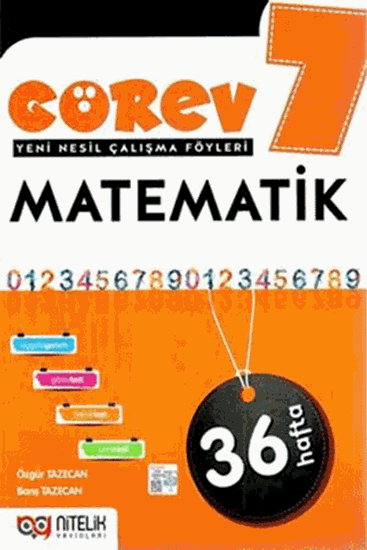 Nitelik 7. Sınıf Matematik Görev Çalışma Föyleri Nitelik Yayınları