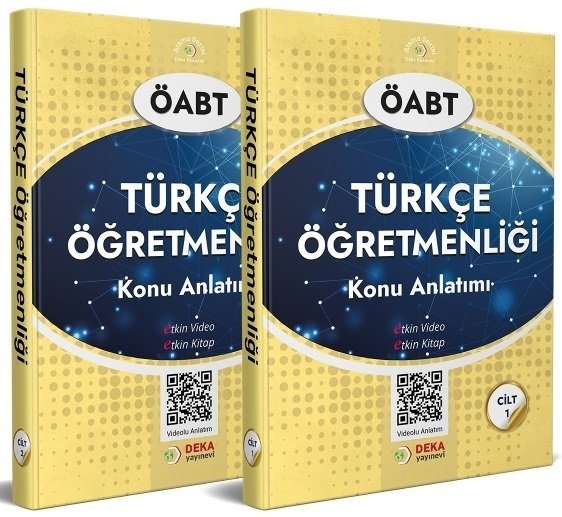 Deka Akademi ÖABT Türkçe Öğretmenliği Konu Anlatımlı Modüler Set Deka Akademi Yayınları