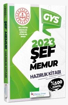 Memur Sınav 2023 GYS MEB Milli Eğitim Bakanlığı Şef - Memur Sınavı Konu Anlatımlı Hazırlık Kitabı Görevde Yükselme Memur Sınav