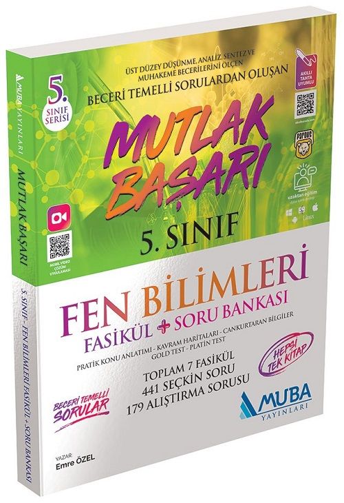 Muba 5. Sınıf Fen Bilimleri Mutlak Başarı Fasikül+Soru Bankası Muba Yayınları