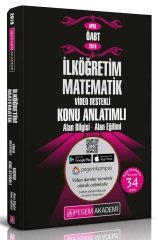 Pegem 2019 ÖABT İlköğretim Matematik Konu Anlatımlı Video Destekli Modüler Set Pegem Akademi Yayınları