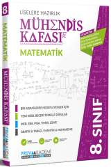 Pruva Akademi 8. Sınıf Matematik Mühendis Kafası Soru Bankası Pruva Akademi