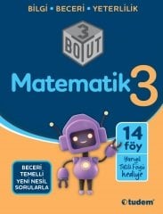 Tudem 3. Sınıf Matematik 3 Boyut Soru Bankası Tudem Yayınları