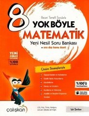 Çalışkan 8. Sınıf Matematik Yok Böyle Soru Bankası Çalışkan Yayınları