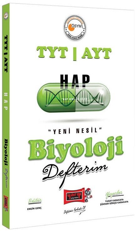 SÜPER FİYAT - Yargı YKS TYT AYT Biyoloji Hap Defterim Yargı Yayınları