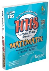 Muba 8. Sınıf LGS Matematik HHS Haftalık Hasat Soruları Muba Yayınları