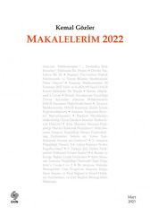 Ekin Makalelerim 2022 - Kemal Gözler Ekin Yayınları