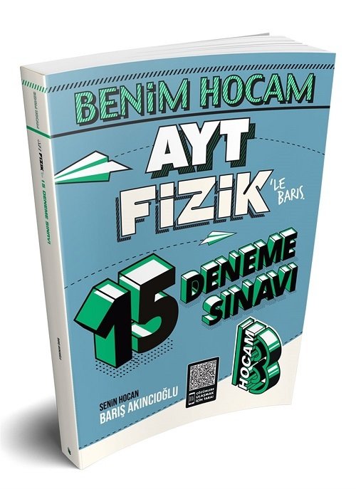 Benim Hocam 2020 YKS AYT Fizik 15 Deneme Barış Akıncıoğlu Benim Hocam Yayınları