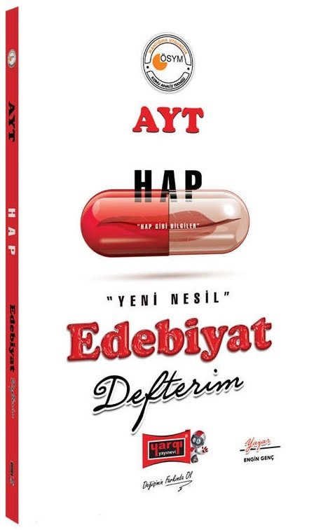 SÜPER FİYAT - Yargı YKS AYT Edebiyat Hap Defterim Yargı Yayınları