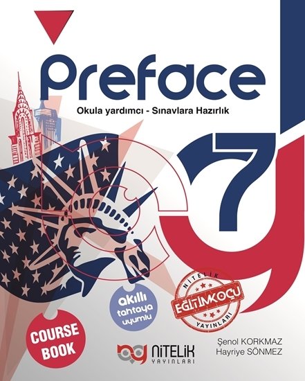 Nitelik 7. Sınıf İngilizce Preface Course Book Nitelik Yayınları