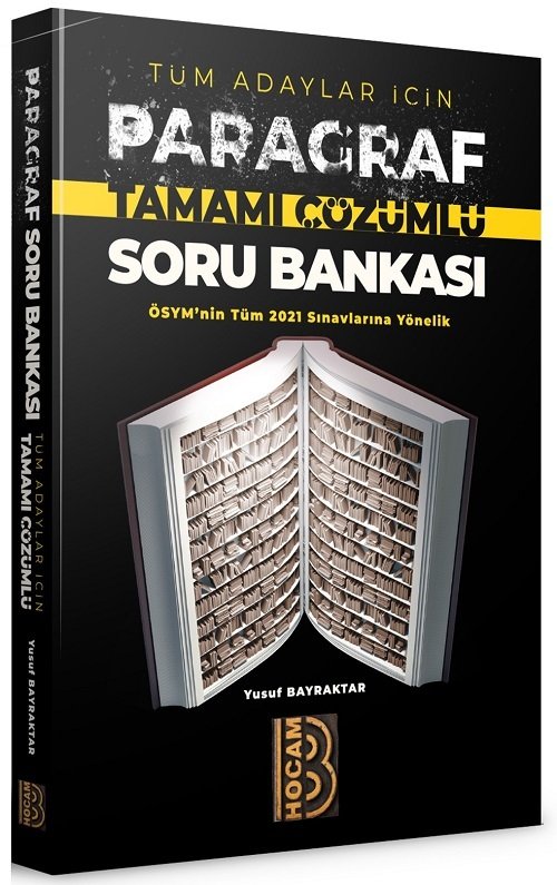 Benim Hocam TYT AYT KPSS Paragraf Soru Bankası Çözümlü - Yusuf Bayraktar Benim Hocam Yayınları