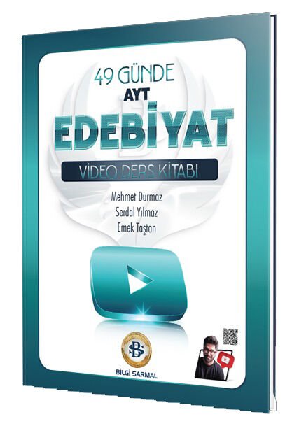 Bilgi Sarmal YKS AYT 49 Günde Edebiyat Video Ders Kitabı Bilgi Sarmal Yayınları