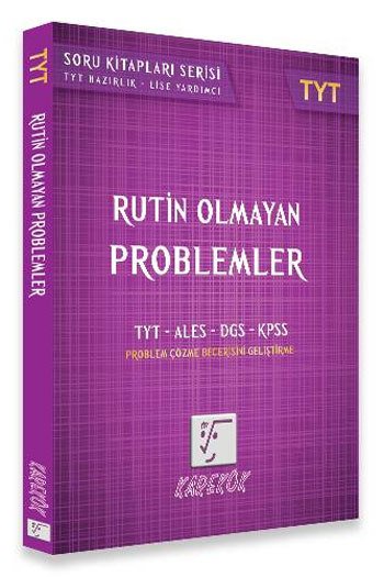 Karekök TYT Rutin Olmayan Problemler Karekök Yayınları