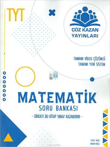 Çöz Kazan YKS TYT Matematik Soru Bankası Çöz Kazan Yayınları