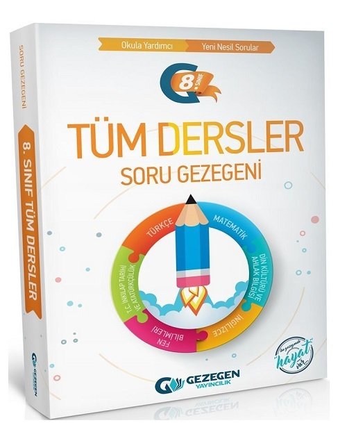 Gezegen 8. Sınıf Tüm Dersler Soru Gezegeni Soru Bankası Gezegen Yayınları