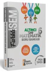 İsem 6. Sınıf Farklı İsem Matematik Soru Bankası İsem Yayıncılık