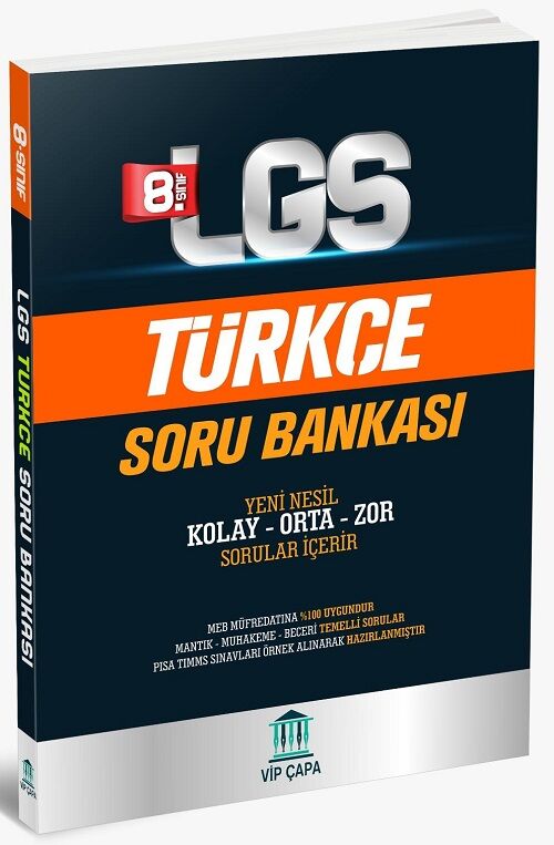 Çapa 8. Sınıf LGS Türkçe Soru Bankası Çapa Yayınları