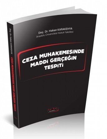 Savaş Ceza Muhakemesinde Maddi Gerçeğin Tespiti Savaş Yayınları