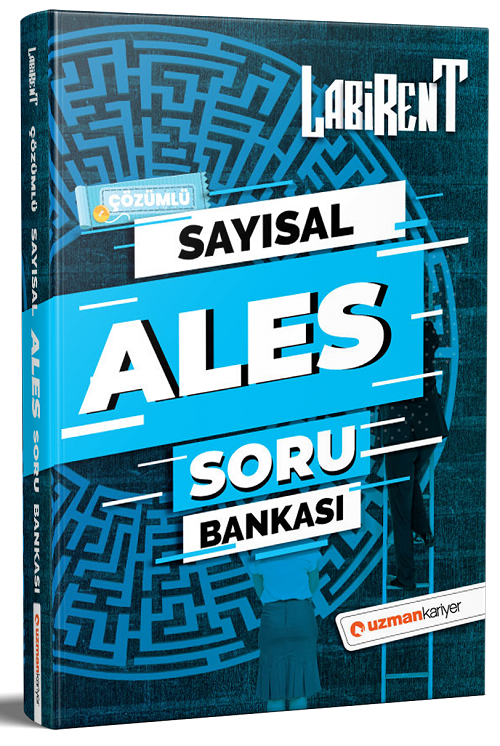 SÜPER FİYAT - Uzman Kariyer ALES Sayısal Labirent Soru Bankası Çözümlü Uzman Kariyer Yayınları