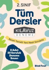 Blok Test 2. Sınıf Tüm Dersler Kılavuz Deneme Blok Test Yayınları