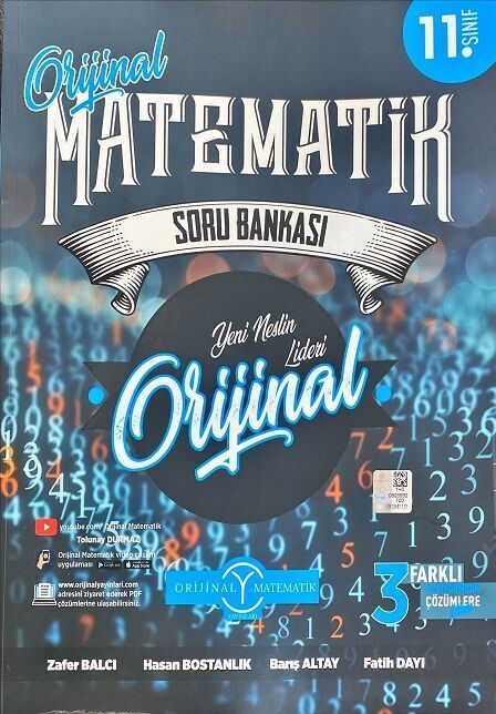 Orijinal 11. Sınıf Matematik Orijinal Soru Bankası Orijinal Yayınları