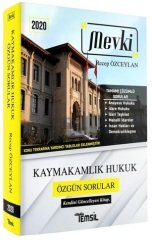 Temsil 2020 MEVKİ Kaymakamlık Hukuk Özgün Sorular - Recep Özceylan Temsil Yayınları