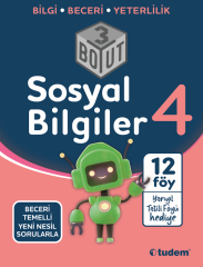 Tudem 4. Sınıf Sosyal Bilgiler 3 Boyut Soru Bankası Tudem Yayınları