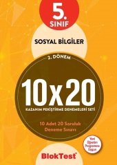 Blok Test 5. Sınıf 2. Dönem Sosyal Bilgiler 10x20 Deneme Blok Test Yayınları