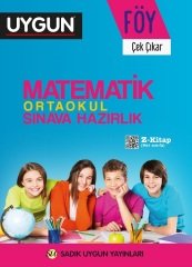 Sadık Uygun 8. Sınıf Matematik FÖY Çek Çıkart Sadık Uygun Yayınları