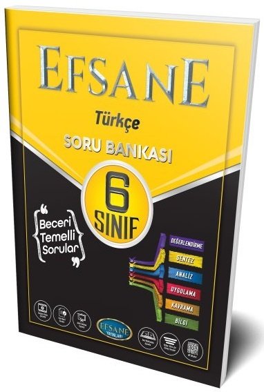 Efsane 6. Sınıf Türkçe Soru Bankası Efsane Yayınları