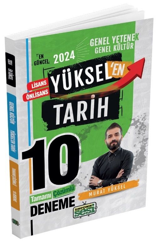 Sınıfçının Sesi 2024 KPSS Yükselen Tarih 10 Deneme Çözümlü - Murat Yüksel Sınıfçının Sesi TV