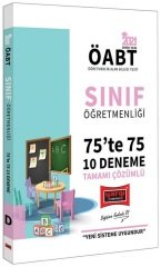 Yargı 2021 ÖABT Sınıf Öğretmenliği 75 te 75 10 Deneme Sınavı Çözümlü Yargı Yayınları