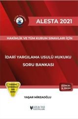 SÜPER FİYAT - Lex Tax 2021 Alesta İdari Yargılama Usulü Hukuku Soru Bankası Çözümlü 4. Baskı - Yaşar Mirzaoğlu Lex Tax Yayınları