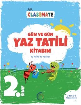 Okyanus 2. Sınıf Classmate Gün ve Gün Yaz Tatil Kitabım Okyanus Yayınları