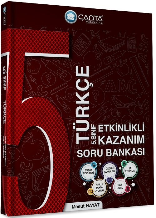 Çanta 5. Sınıf Türkçe Etkinlikli Kazanım Soru Bankası Çanta Yayınları