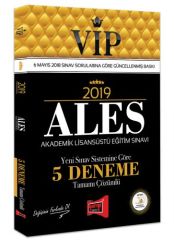 Yargı 2019 ALES VIP 5 Deneme Çözümlü Yargı Yayınları