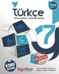 Nitelik 7. Sınıf Türkçe Konu Kitabı Nitelik Yayınları