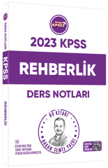 Hangi KPSS 2023 KPSS Eğitim Bilimleri Rehberlik Ders Notları - Hakan Semiz Hangi KPSS Yayınları