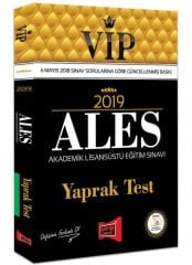 Yargı 2019 ALES VIP Yaprak Test Yargı Yayınları