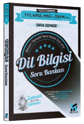 Modus KPSS TYT MSÜ Dil Bilgisi Sıra Sende Soru Bankası Modus Yayınları