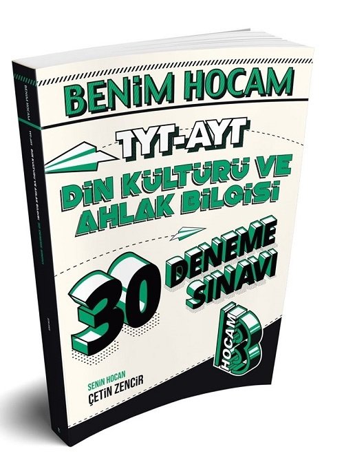 Benim Hocam 2020 YKS TYT AYT Din Kültürü ve Ahlak Bilgisi 30 Deneme Çetin Zencir Hocam Yayınları