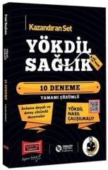 SÜPER FİYAT - Yargı YÖKDİL Sağlık Bilimleri 10 Deneme Çözümlü 13. Baskı - Fuat Başkan Yargı Yayınları