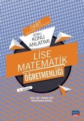 Nobel 2020 ÖABT Lise Matematik Öğretmenliği Konu Anlatımı 4. Basım Nobel Sınav Yayınları