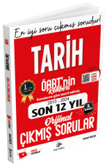 Dizgi Kitap 2025 ÖABT nin Rehberi Tarih Öğretmenliği Çıkmış Sorular Son 12 Yıl Çözümlü - Selami Yalçın Dizgi Kitap Yayınları